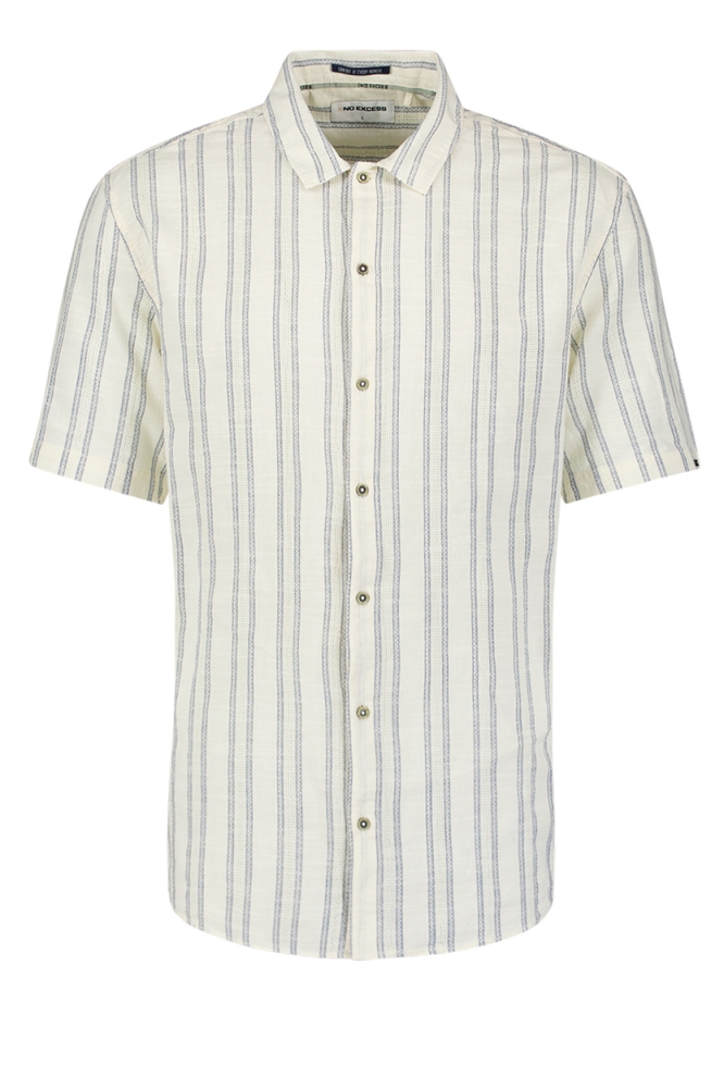 GESTREEPT SHIRT 28460431 011 OFFWHITE
